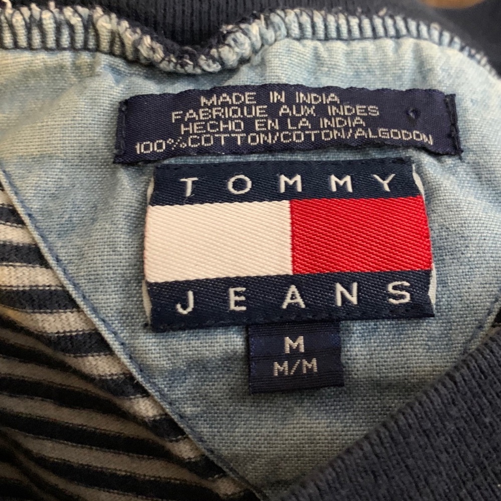Vintage Tommy Hilfiger Long Sleeve Striped Shirt - Picture 6 of 7